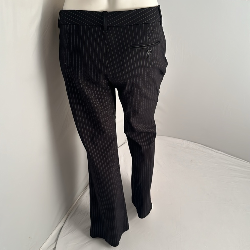 Express Y2k Editor Black And White Pinstripe Stre… - image 3